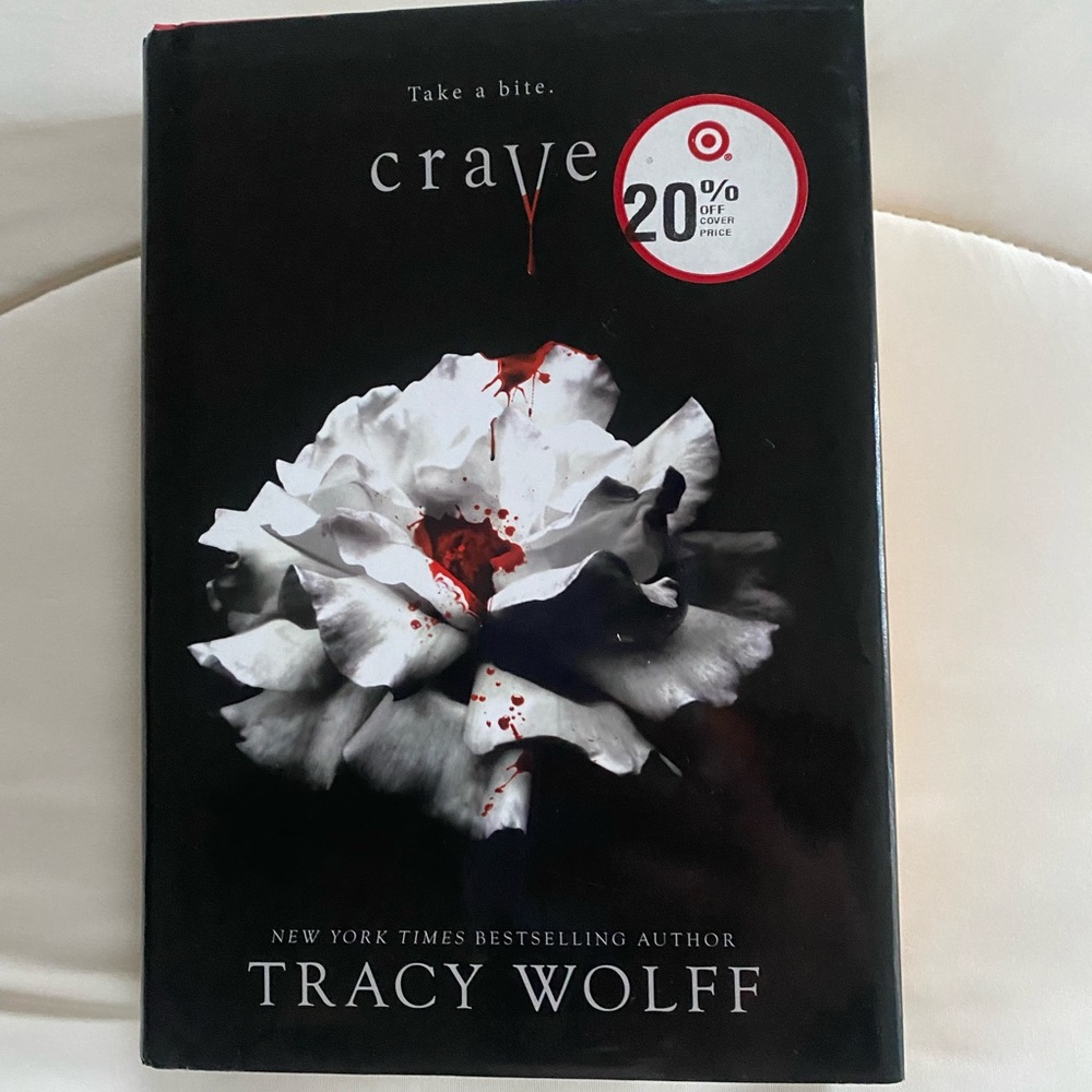 Crave by Tracy Wolf hardcover book